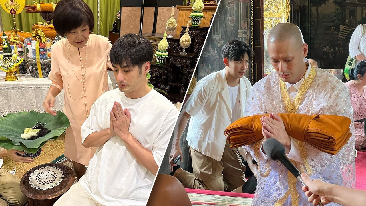 บอย ปกรณ์ ถือฤกษ์ดีบวชเรียบง่าย ครอบครัว-คนสนิท ร่วมงานพร้อมหน้า