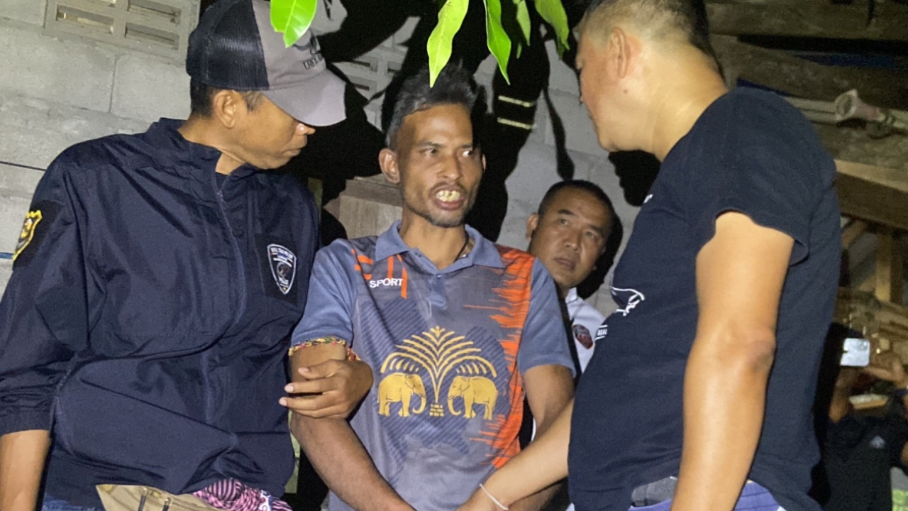 ยังหลอน หนุ่มเสพยาบ้าผสมกัญชาปาดคอหลานเจ้าของสวนทุเรียน อ้างบูชาพระเจ้า