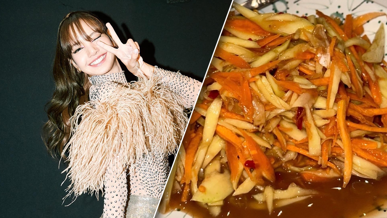ลิซ่า เปิดเมนูแซ่บชวนเปรี้ยวปาก กินตำมะม่วงรสเด็ด ส่งตรงจากไทย 