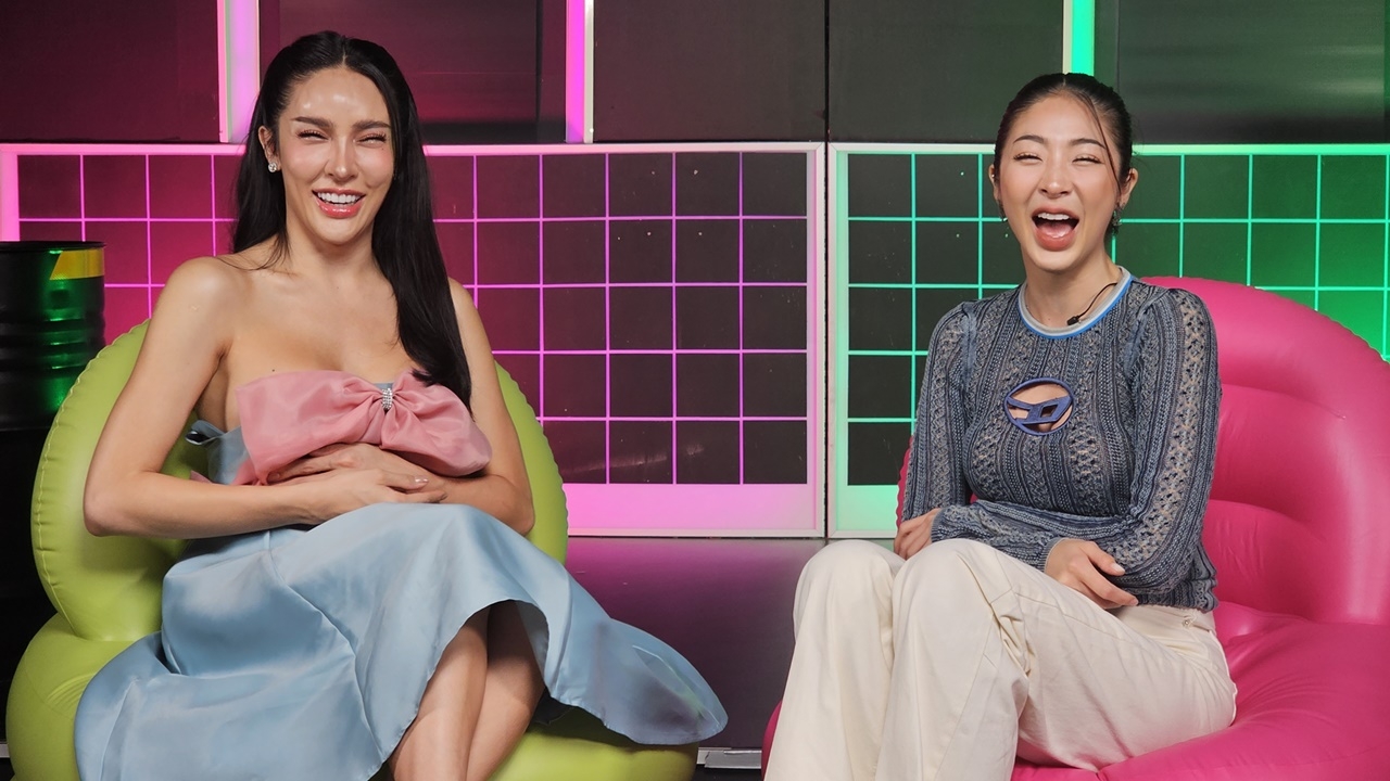 นัท นิสามณี เม้าท์ แนน ลฎาภา ชอบกินขี้มูก เผยน้องเคยช่วยตีคนล้อกะเทย (คลิป)