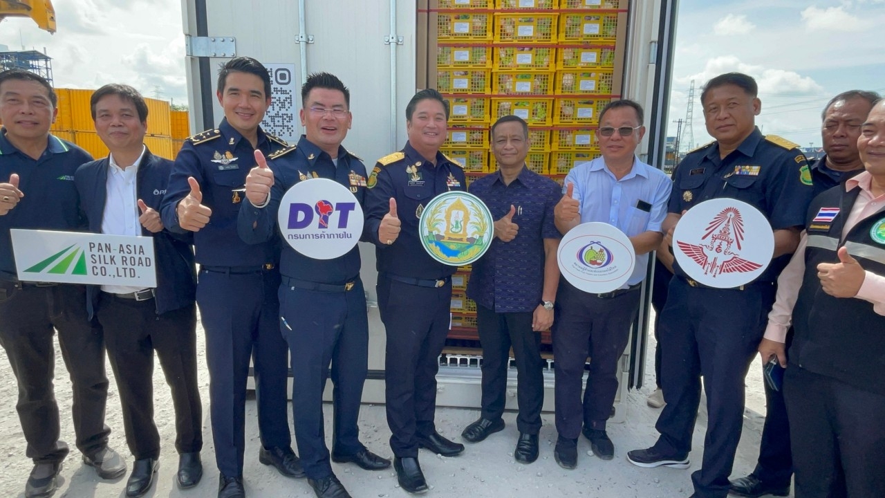 พาณิชย์จับมือเกษตร ขนทุเรียน-มังคุดโดยรถไฟจากระยองไปจีน ดันราคาสูงต่อเนื่อง