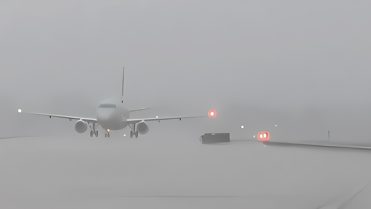 นาทีสะพรึง เครื่องบินโดยสาร โดนฟ้าผ่าเต็มๆ ในสหรัฐฯ (คลิป)