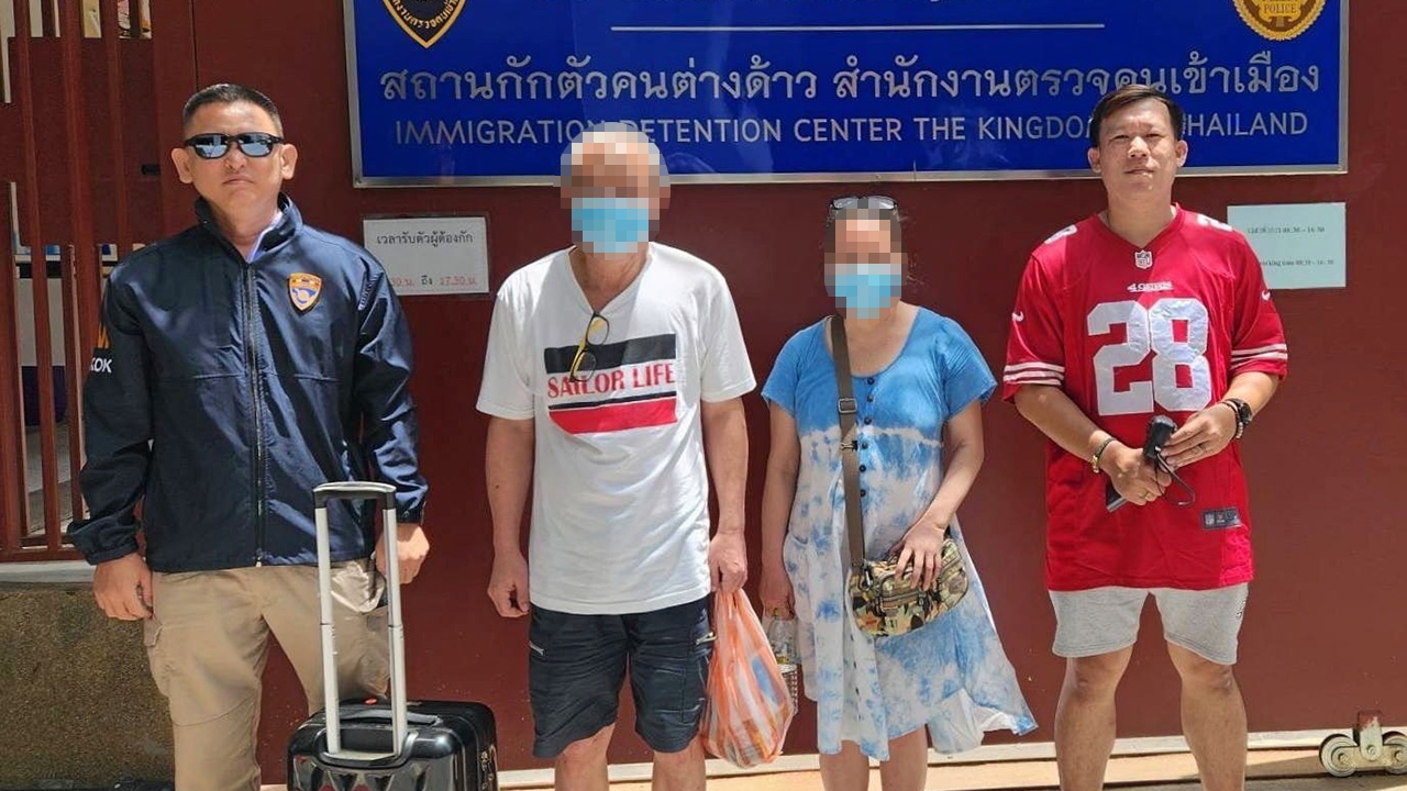 จับผัวเมียไต้หวัน หนีโกง 4 พันล้าน มากบดานในไทย ตม.ตามกลิ่นเจอ