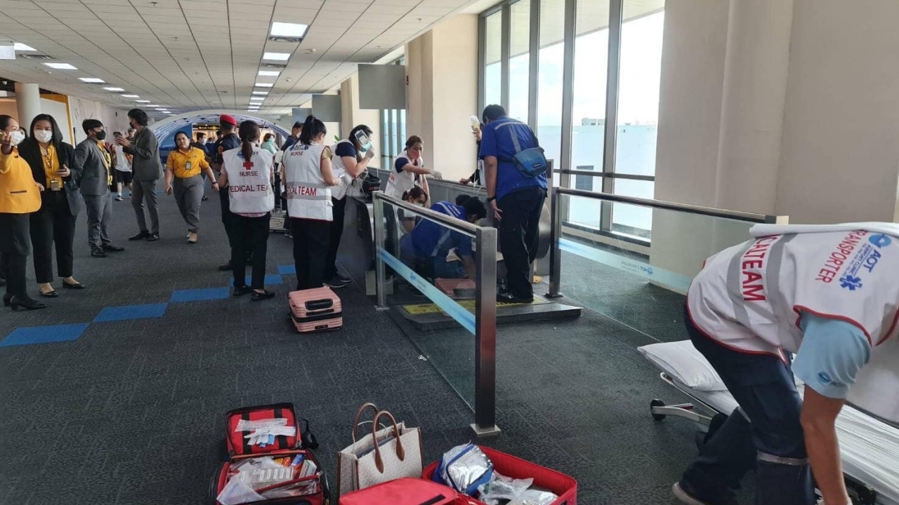 "สนามบินดอนเมือง" แจงเหตุ "เท้าผู้โดยสาร" ติดทางเลื่อน พร้อมรับผิดชอบเต็มที่