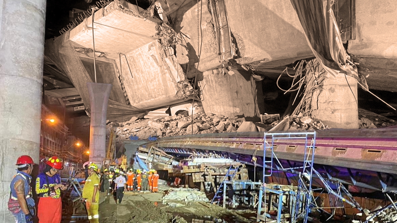 เปิดข้อสันนิษฐาน “สะพานถล่ม” ล้มพังเป็นโดมิโน ระหว่างก่อสร้าง ได้อย่างไร