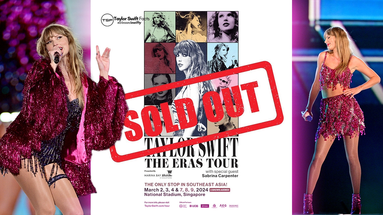 "สวิฟตี้ส์" กับสงครามแย่งชิงตั๋วคอนเสิร์ต "เทเลอร์ สวิฟต์" ในสิงคโปร์