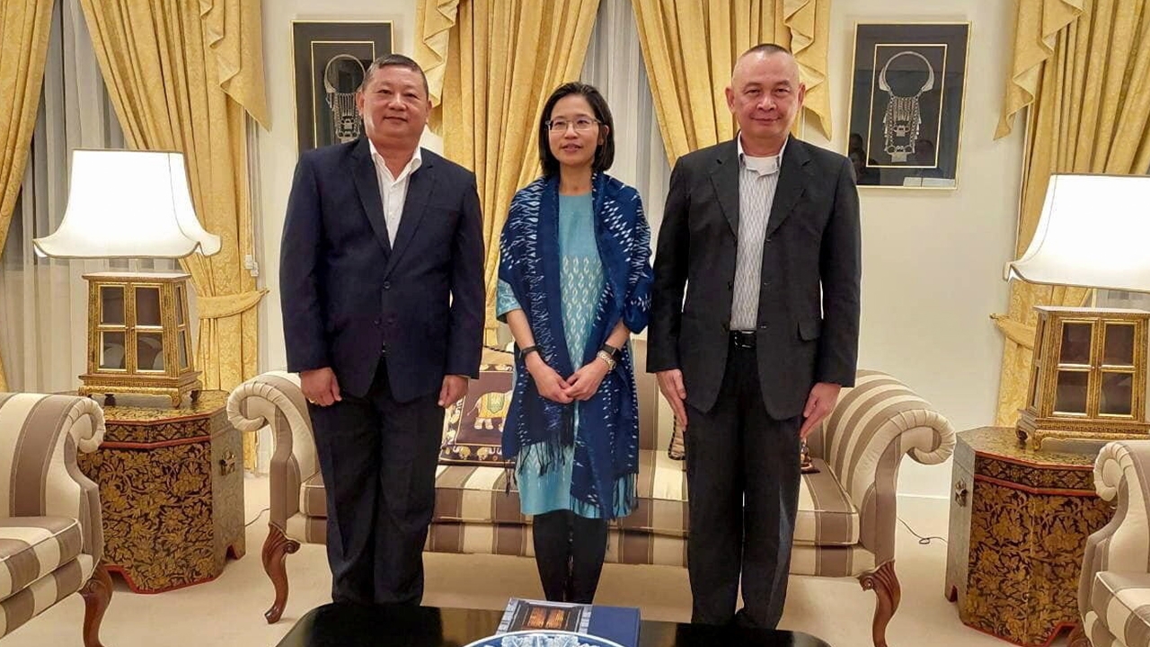 เลี้ยงต้อนรับ "ธิติชัย เทียนทอง" และคณะกลาโหมไทย-ออสเตรเลีย