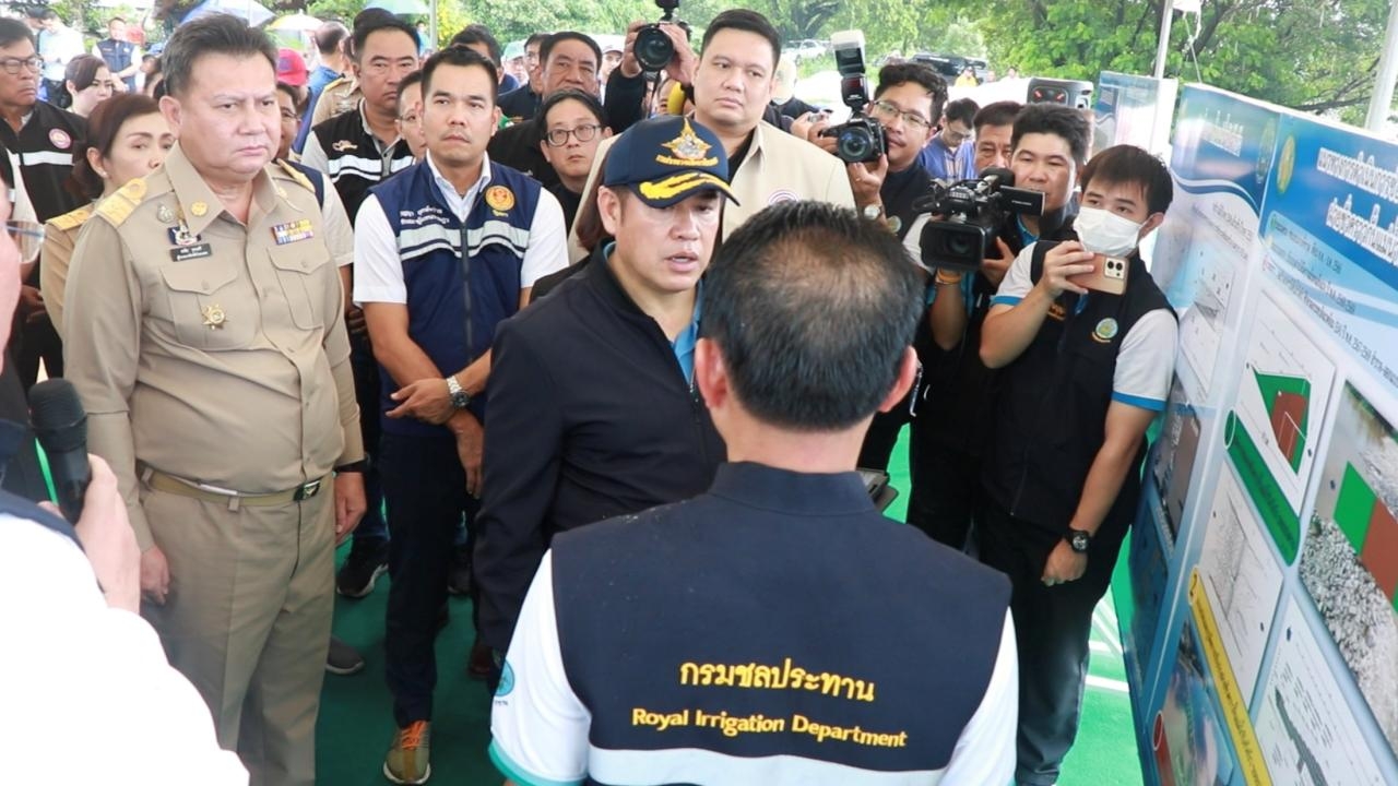 รมว.เกษตรฯ ตามดูฝายวังบัวแตก สั่งซ่อมฝายเร่งด่วน พร้อมศึกษาแผนสร้างใหม่