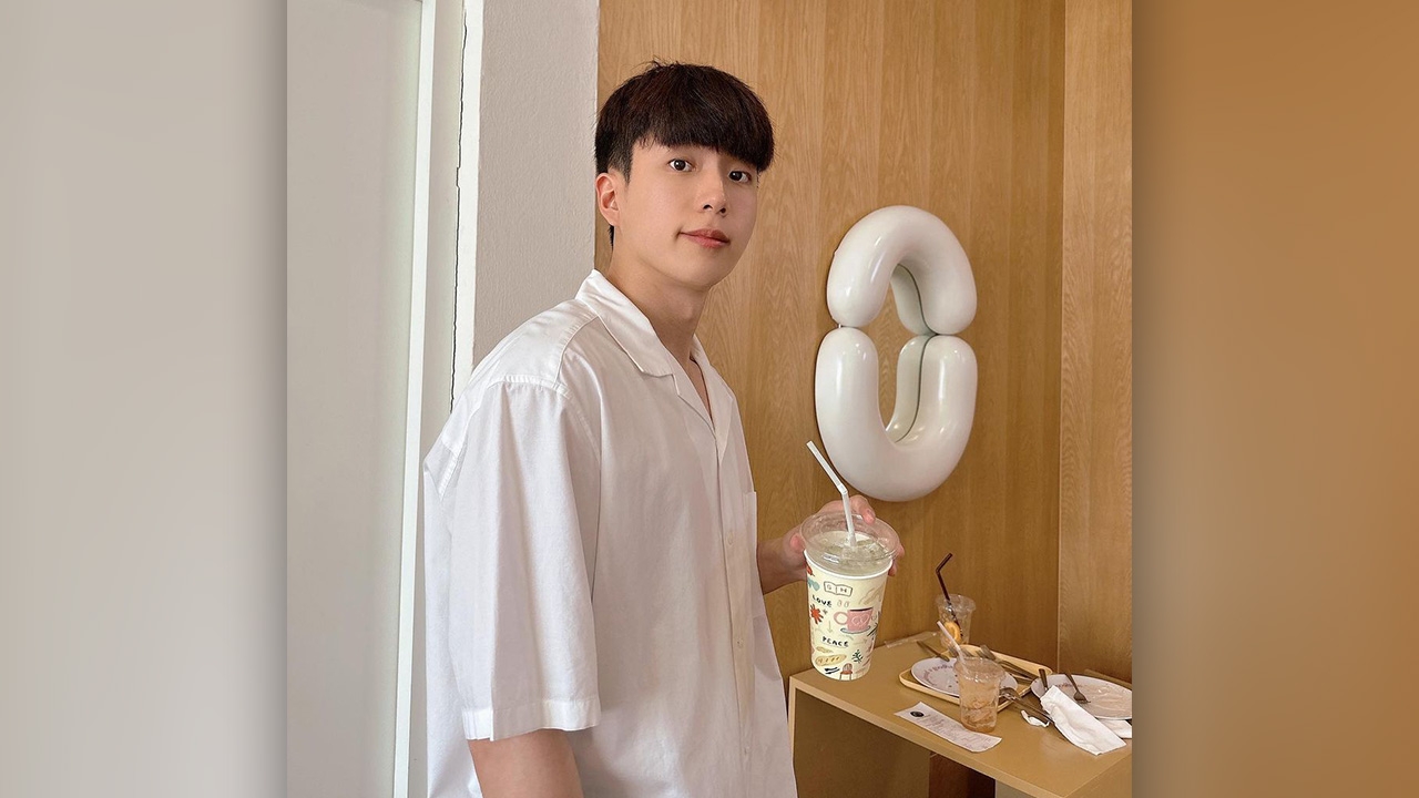 นนกุล โพสต์ภาพถือแก้วลงไอจี แฟนๆ แห่แซว จะมีคนหนึ่งที่ชอบกินชานมมาก