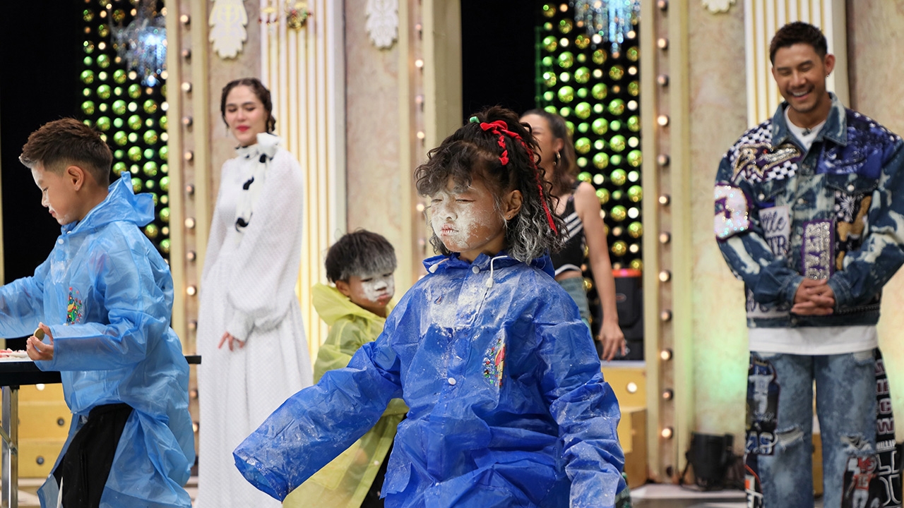 “กาย & ฮารุ” สอนลูกไปให้สุด 3 ยอดกุมารจับตุ๊กแกกิน!