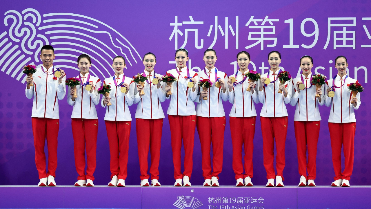 杭州亚运会奖牌汇总，中国创造新历史
