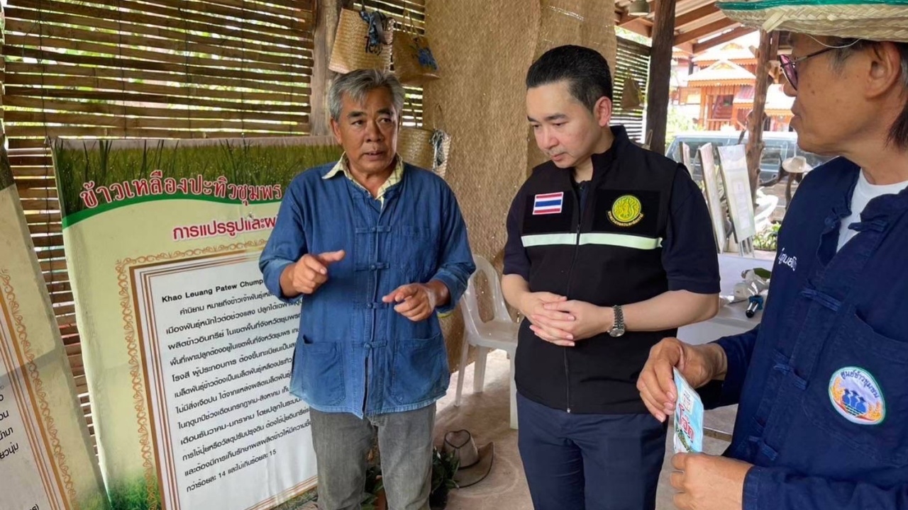 กรมข้าว เดินหน้าผลิตข้าวรักษ์โลกพรีเมียม ผนึกนักวิจัยแก้วิกฤติโลกร้อน