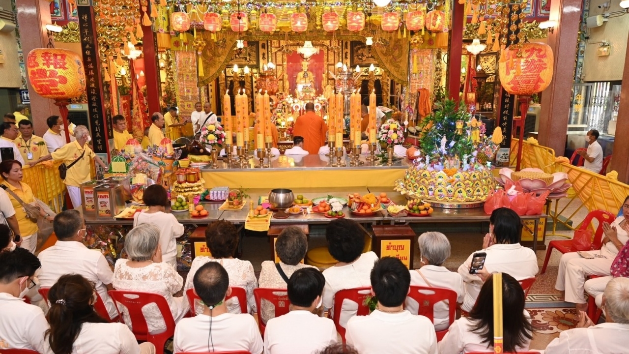 เริ่มแล้ว "เทศกาลกินเจ" ประจำปี 2566 ที่มูลนิธิป่อเต็กตึ๊ง สาธุชนแห่ร่วมเปิดงาน