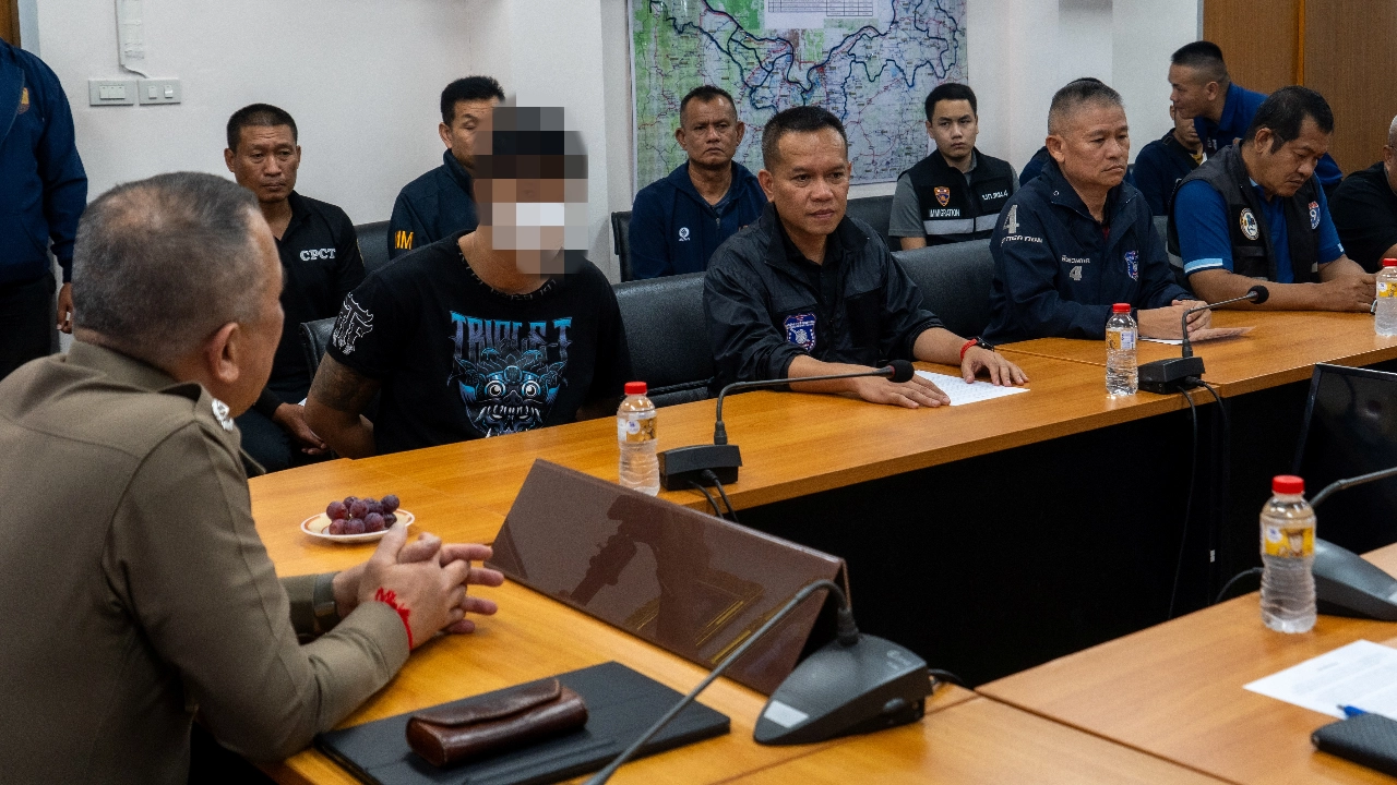 泰国商人森林中杀害30岁高利贷男子，被警方抓捕归案！