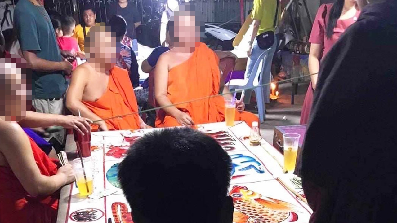 เจ้าคณะเชียงราย ปลดพระ 5 รูป ออกจากตำแหน่งเซ่นวงพนันท่าขี้เหล็ก