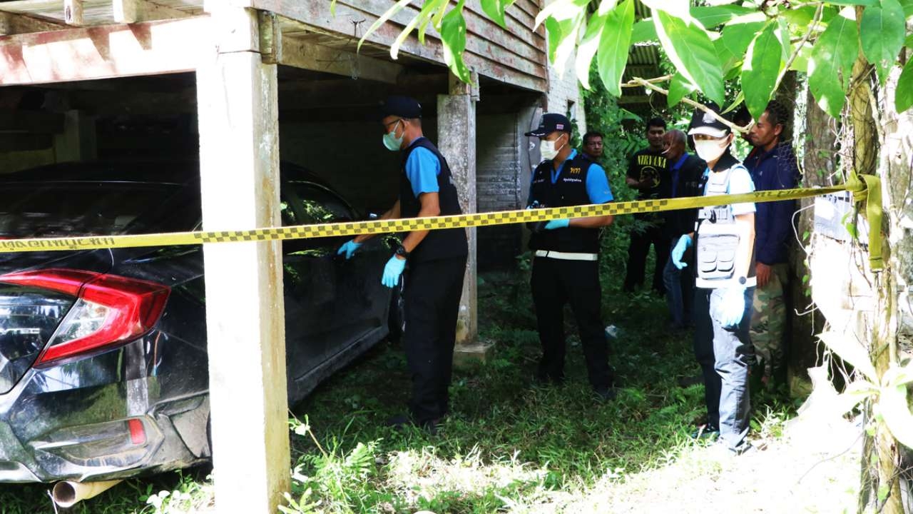 พบเก๋ง ไอ้หนอน ทุ่งลาน พา "เสี่ยแป้ง" หนี จอดทิ้งในบ้านร้างเมืองพัทลุง