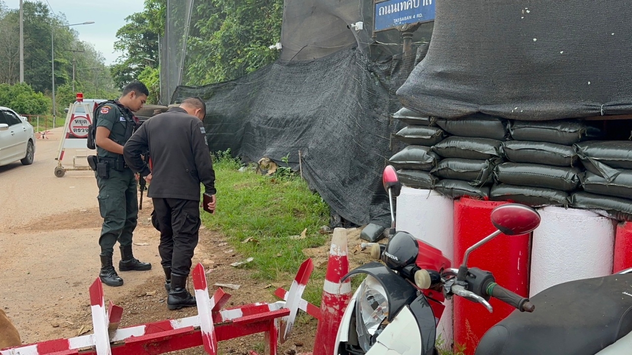 โจรใต้ป่วนไม่เลิก ยิงใส่ฐาน นปพ.ใกล้ตลาดสดตันหยงมัส ก่อนเผ่นหนีไปได้