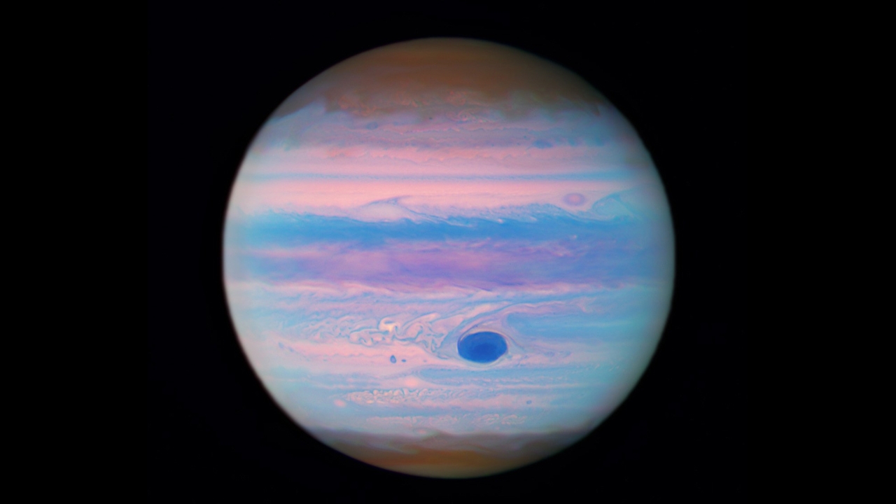 เปิดภาพ "ดาวพฤหัสบดีสีพาสเทล" ที่บันทึกด้วยกล้องโทรทรรศน์อวกาศฮับเบิล