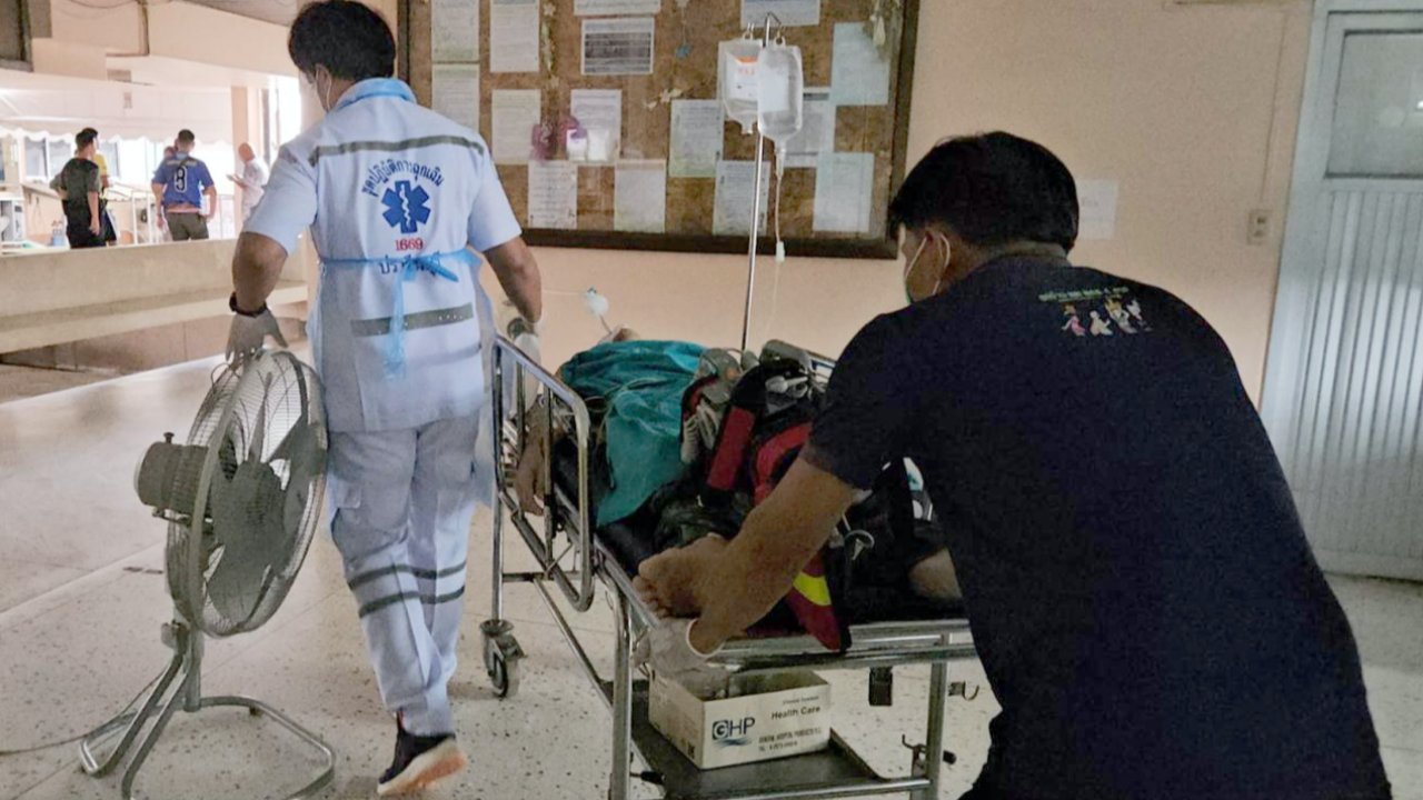 กฐินเดือด ร.ต.ต.ตำรวจท้องที่ บุกยิง ร.ต.อดีตนายทหาร หวิดดับคาวัด