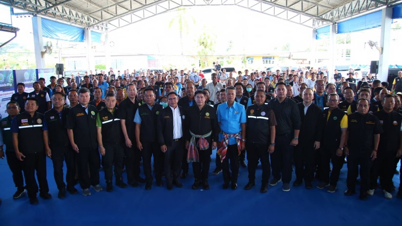 "ธรรมนัส" ลุยแก้ปัญหาอุทกภัยและภัยแล้ง บริหารจัดการน้ำคาบสมุทรสทิงพระ