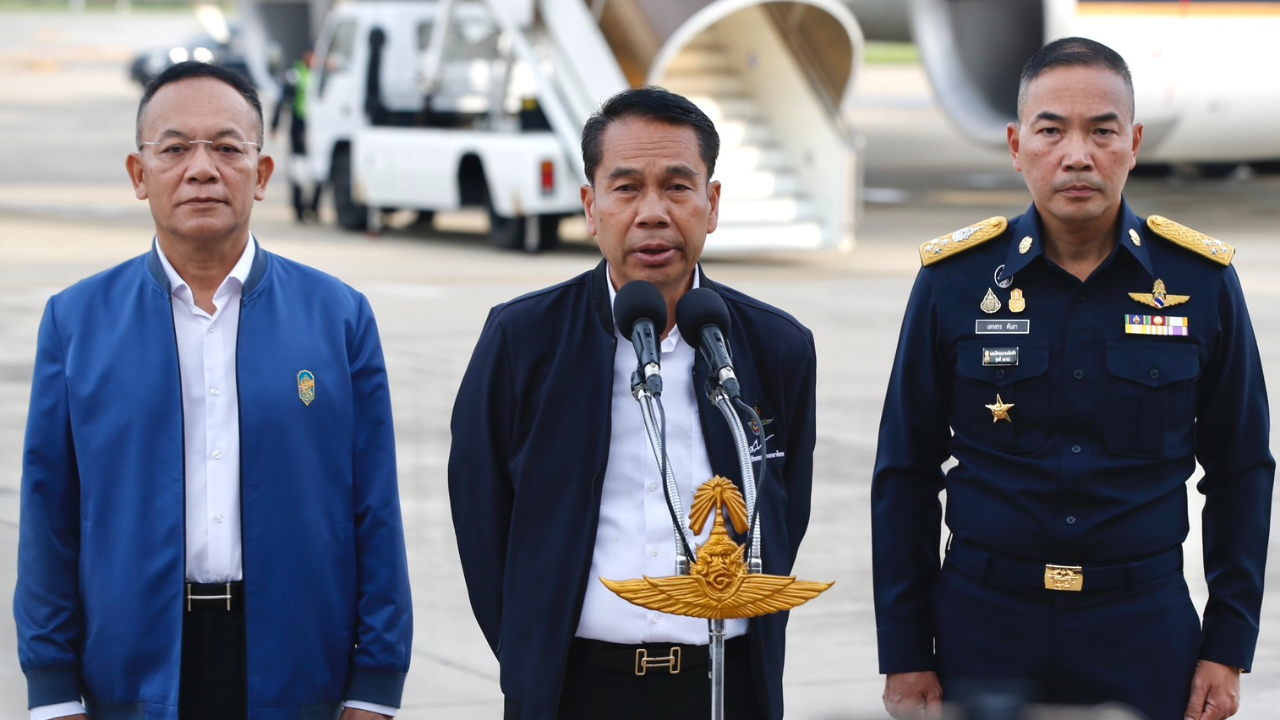 “สุทิน” เผยในสิ้น ต.ค. อพยพกลับได้รวม 6,000 คน ทอ. บินรับรอบต่อไป 18 ต.ค.