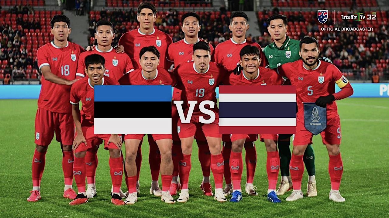 “爱沙尼亚队VS泰国队”，双方最近5场比赛结果数据汇总