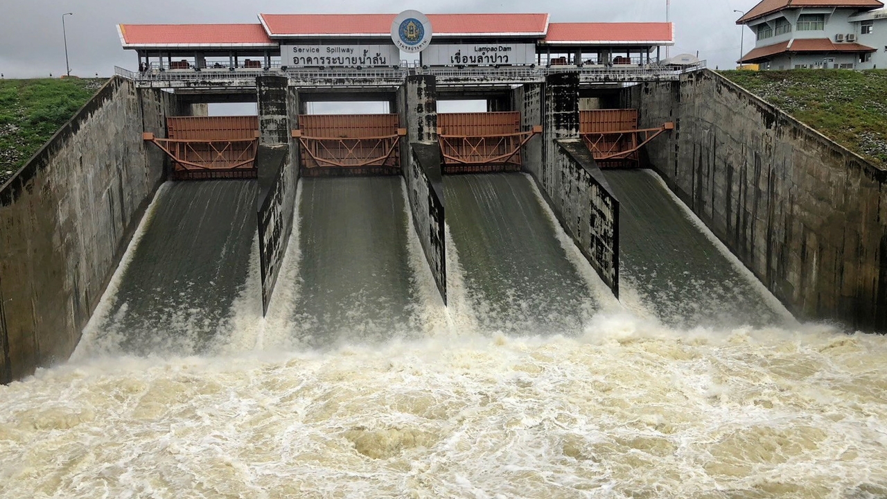 2 เขื่อนใหญ่! เร่งระบายนํ้า ท่วมหลายจังหวัด