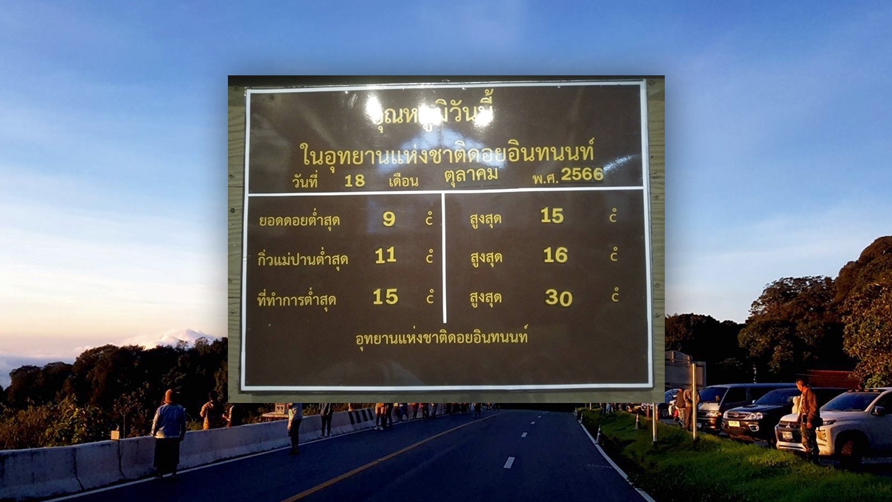 หนาวยะเยือก "ดอยอินทนนท์" เช้านี้ 9 องศาฯ นทท.แห่ขึ้นชมทะเลหมอกคึกคัก