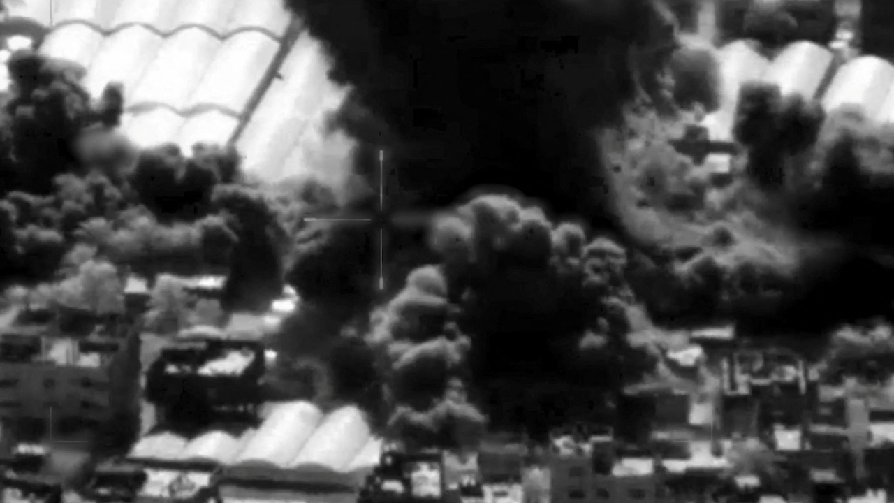 โฆษกกองทัพอิสราเอลเผยหลักฐานจากภาพมุมสูงยืนยันจรวดโจมตี รพ.มาจากกลุ่มฮามาส