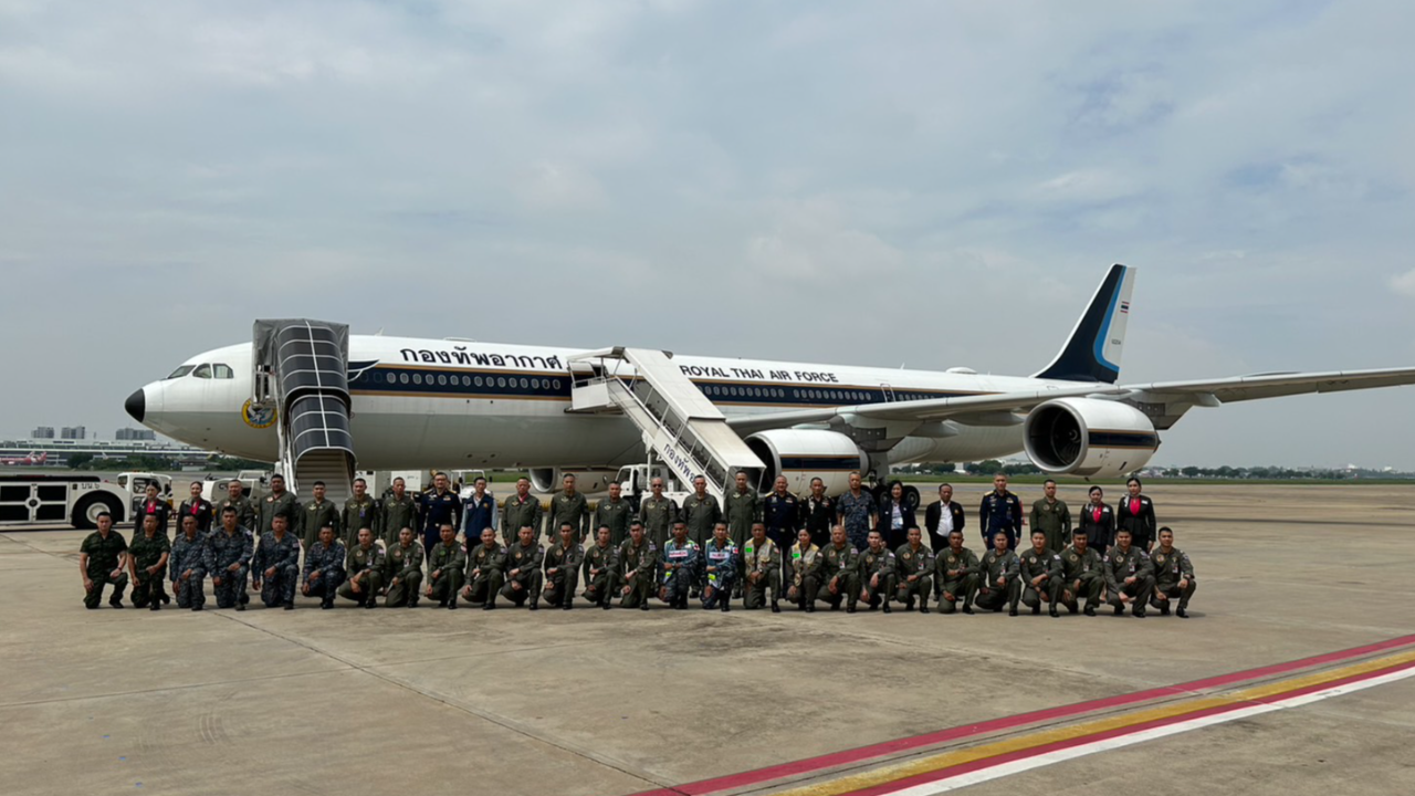 เส้นทางบินใหม่ ทอ.ใช้เวลา 8 ชม.อพยพพี่น้องแรงงาน จาก "อิสราเอล" กลับไทย