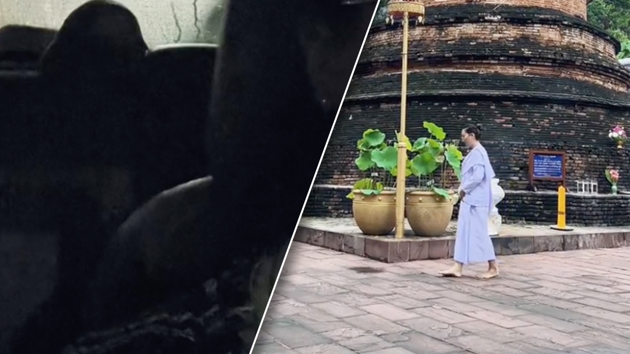 สาวรีวิวการไปปฏิบัติธรรมที่วัด สุดท้ายได้ "ผี" นั่งรถกลับมาด้วย