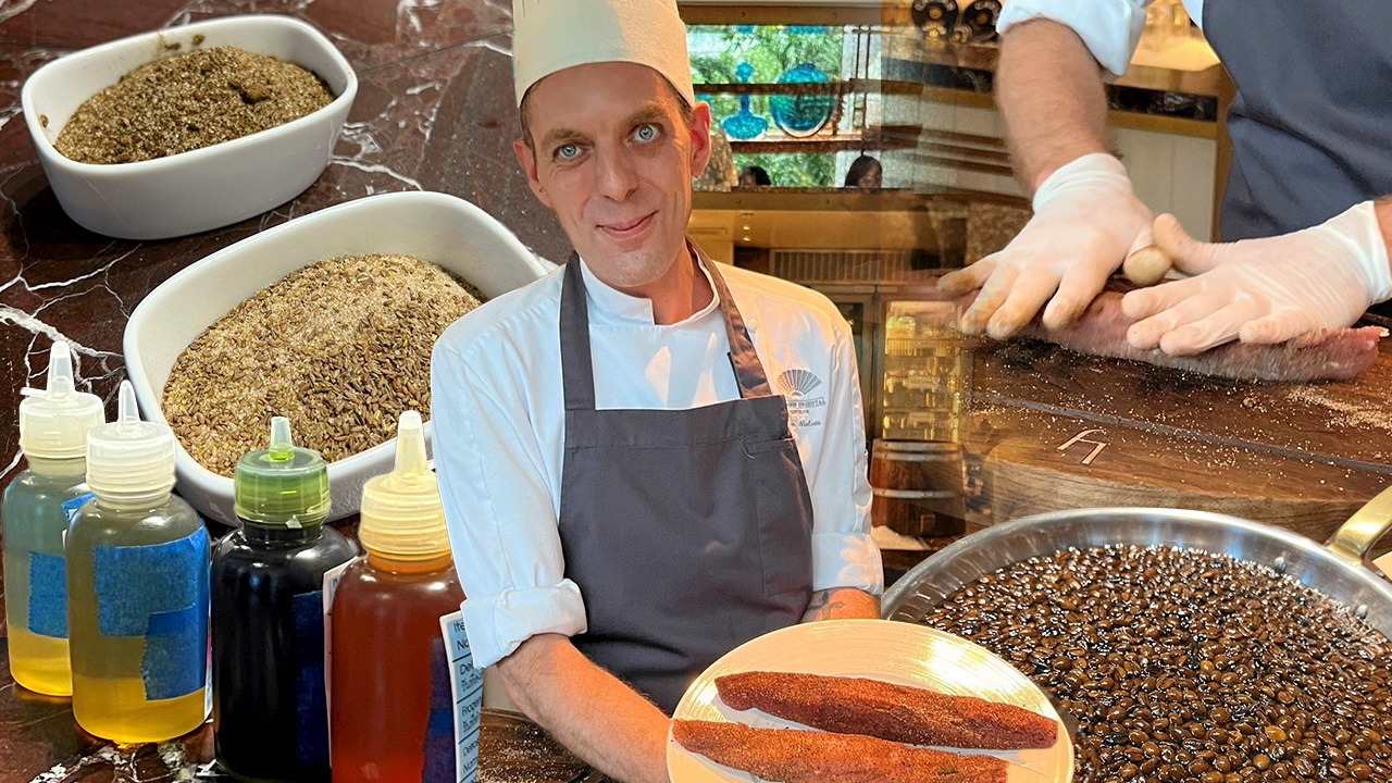 การถนอมอาหารแบบชาวนอร์ดิก ของเชฟห้องอาหารลอร์ด จิมส์ รร.แมนดาริน โอเรียนเต็ล