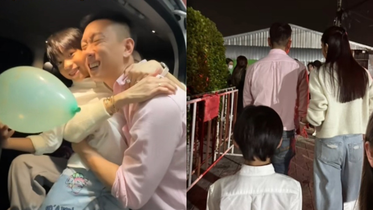 เผยนาทีซึ้ง แพท พาลูกชายเจอ เบนซ์ เรซซิ่ง กอดกันสุดประทับใจ (คลิป)