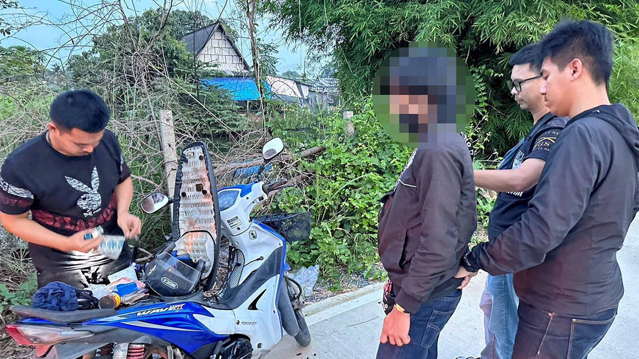 จับหนุ่มโหดทารุณแฟน บังคับขายยานรก ปฏิเสธซ้อมน่วม กรรไกร “กรีดหน้า”