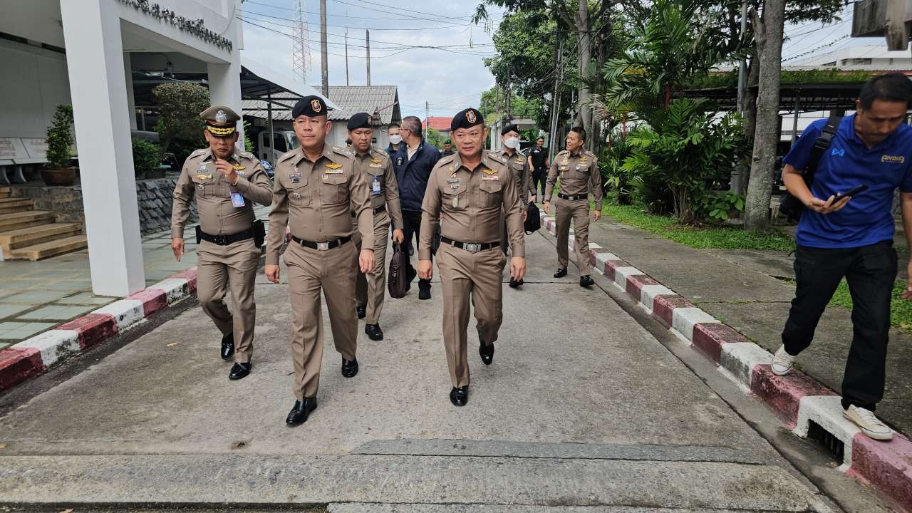 รอง ผบ.ตร. บินด่วนลงใต้ ติดตามคดี "เสี่ยแป้ง" สั่งทุกทีมเร่งล่าตัว