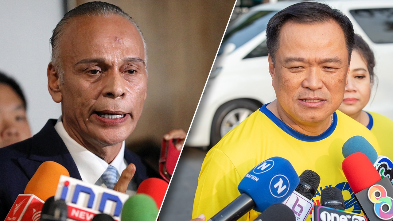 “อนุทิน” ย้ำ “ลูกเขยชาดา” ไม่มีใครเหนือกฎหมาย-เดินหนี ถูกถามถอดถอนนายกฯ