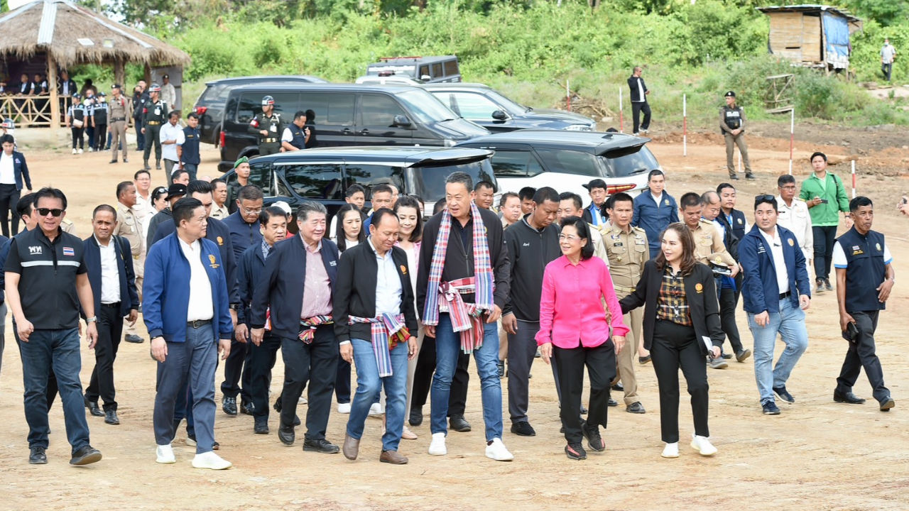 นายกฯ ลุย "อุดรฯ" เยี่ยม "อ่างเก็บน้ำห้วยปากแบ่ง" ยัน ให้ความสำคัญการเกษตร 