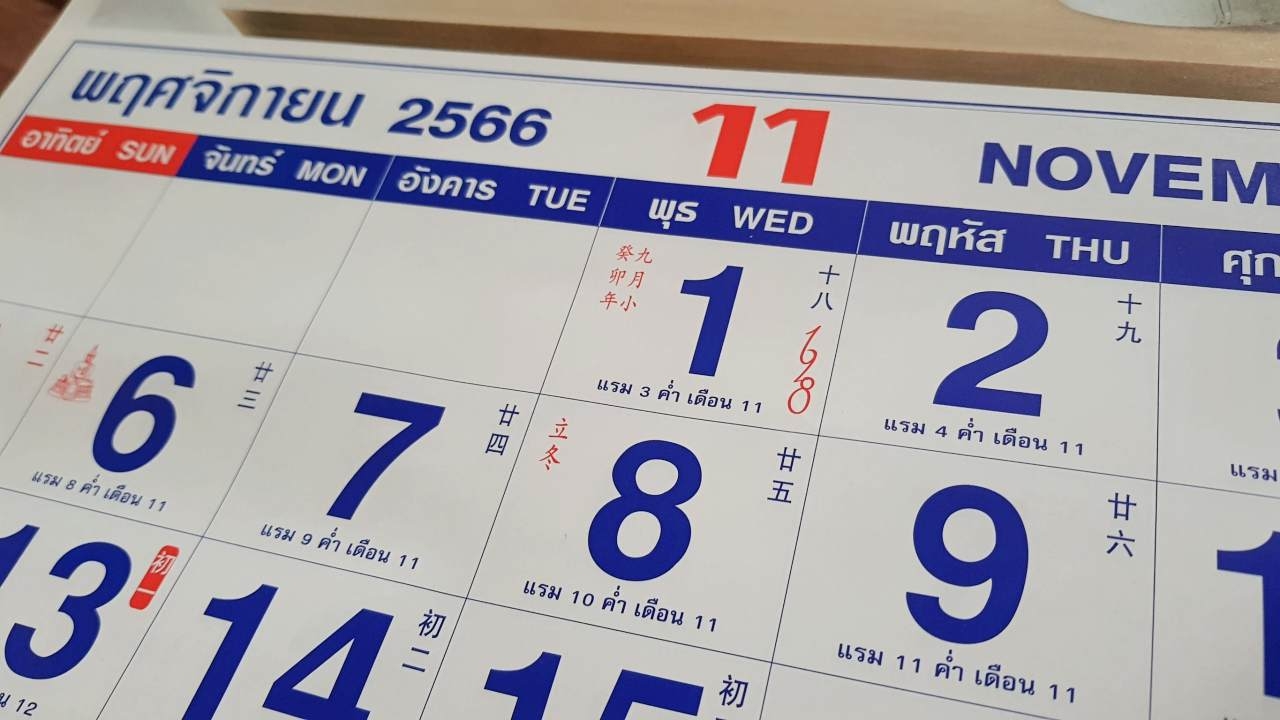 มาแล้ว หวยปฏิทินจีน 1/11/66 คอหวยยิ้มกว้าง ได้แนวทาง "เลขดัง" เสี่ยงโชค