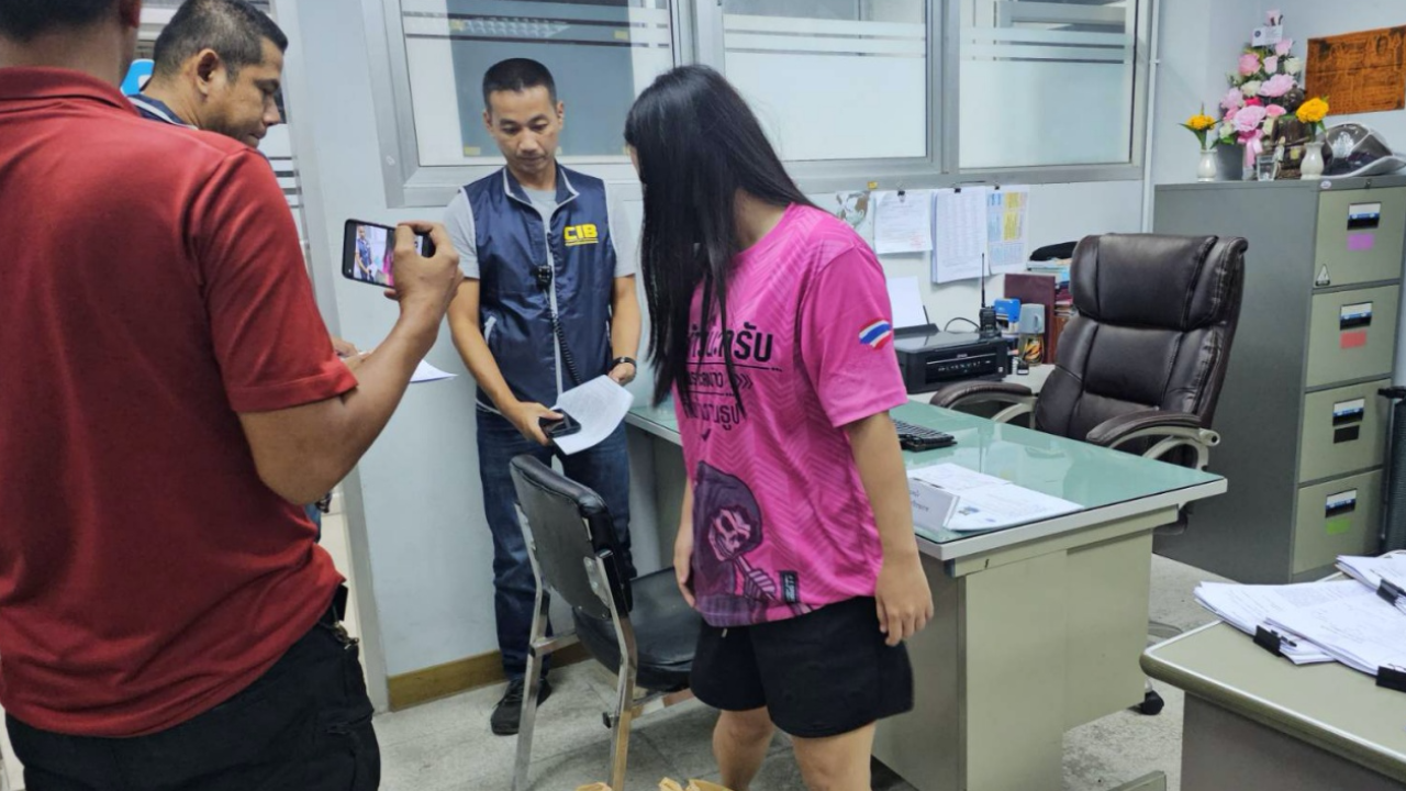 ตำรวจกองปราบรวบ "ทราย" เมีย "บิ๊ก" ร่วมวางแผนช่วยเสี่ยแป้งแหกคุก