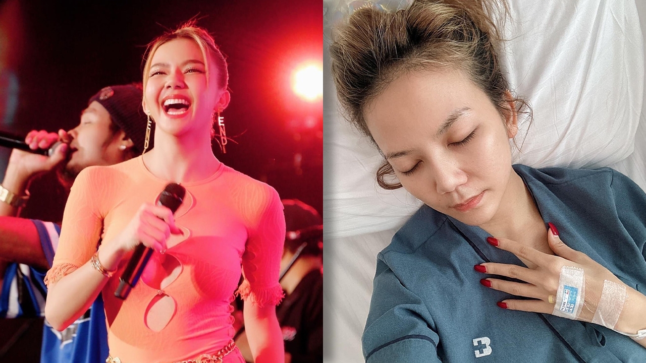 สปิริตนักสู้ นักร้องดัง ถอดสายน้ำเกลือ ออกมาทำงาน เตรียมกระโดดขึ้นเวที