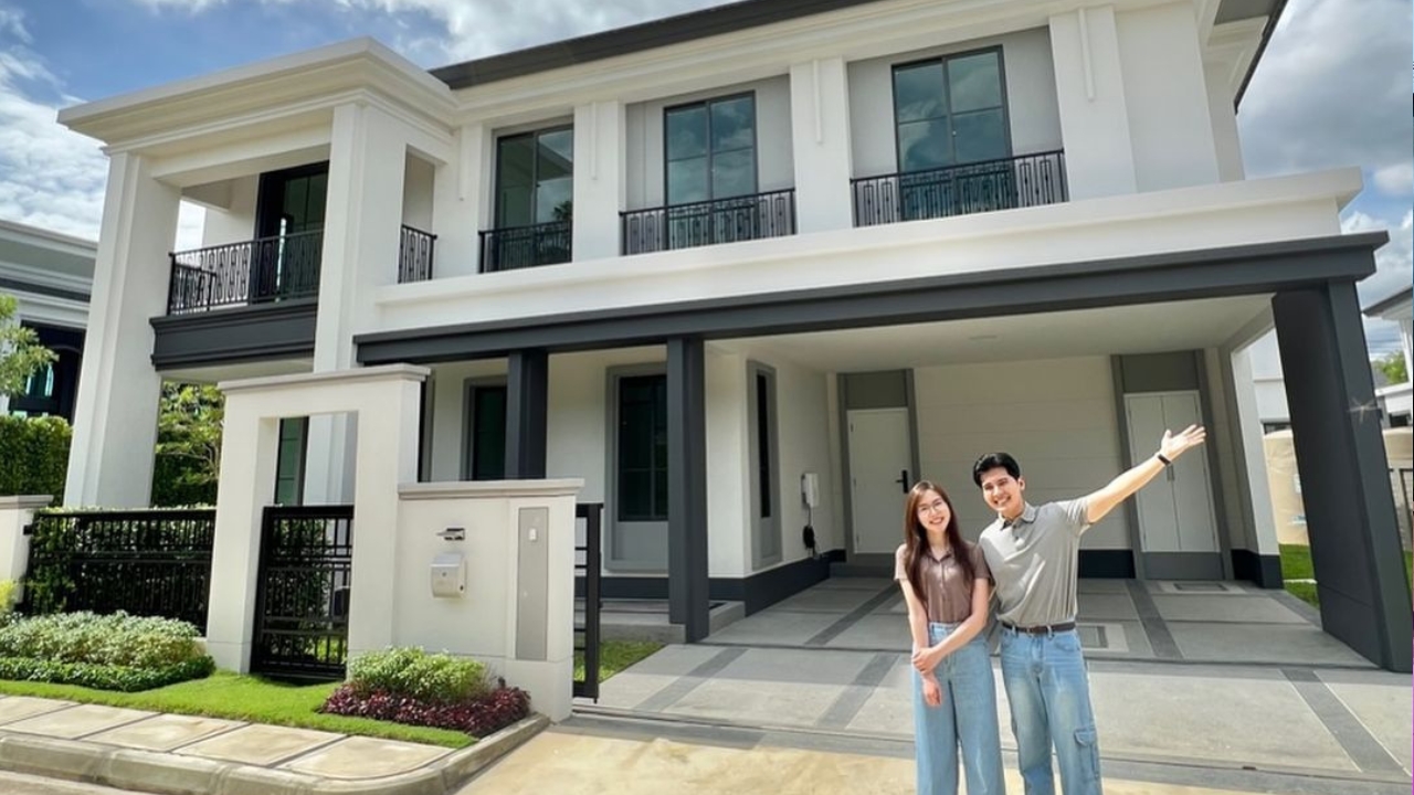 แห่ยินดี ผู้ประกาศหนุ่ม ควงว่าที่ภรรยา ซื้อบ้านหลังใหญ่ก่อนเริ่มต้นชีวิตคู่