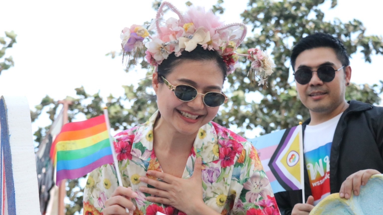 "จิราพร" ร่วมฉลอง "ภูเก็ต ไพรด์ 2024" ชวนนับถอยหลัง "กฎหมายสมรสเท่าเทียม"