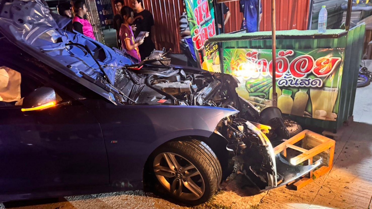 ลูกชายนายหัวพังงา ขับเก๋งชน ด.ช.14 ดับคาถนนภูเก็ต ตร.ยันไม่เมา  