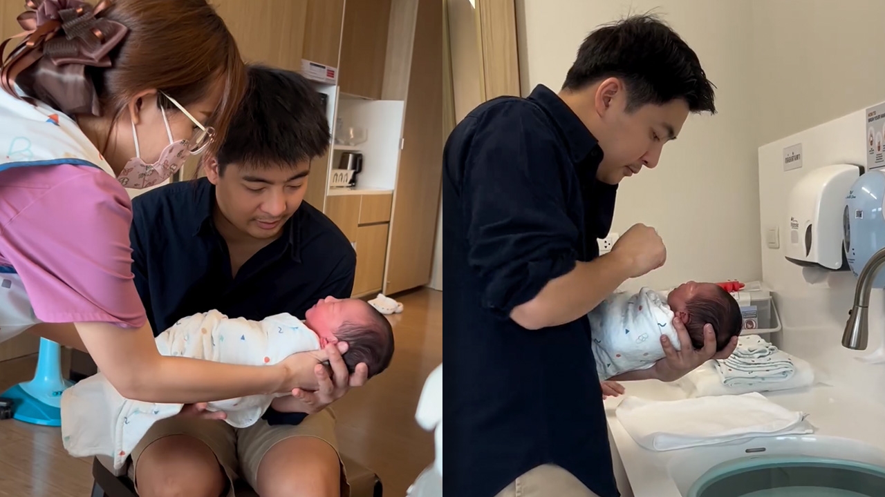 น็อต อัครณัฐ ประกาศข่าวดี ภรรยาคลอดลูกแล้ว หลังเจ็บท้องนาน 13 ชม.