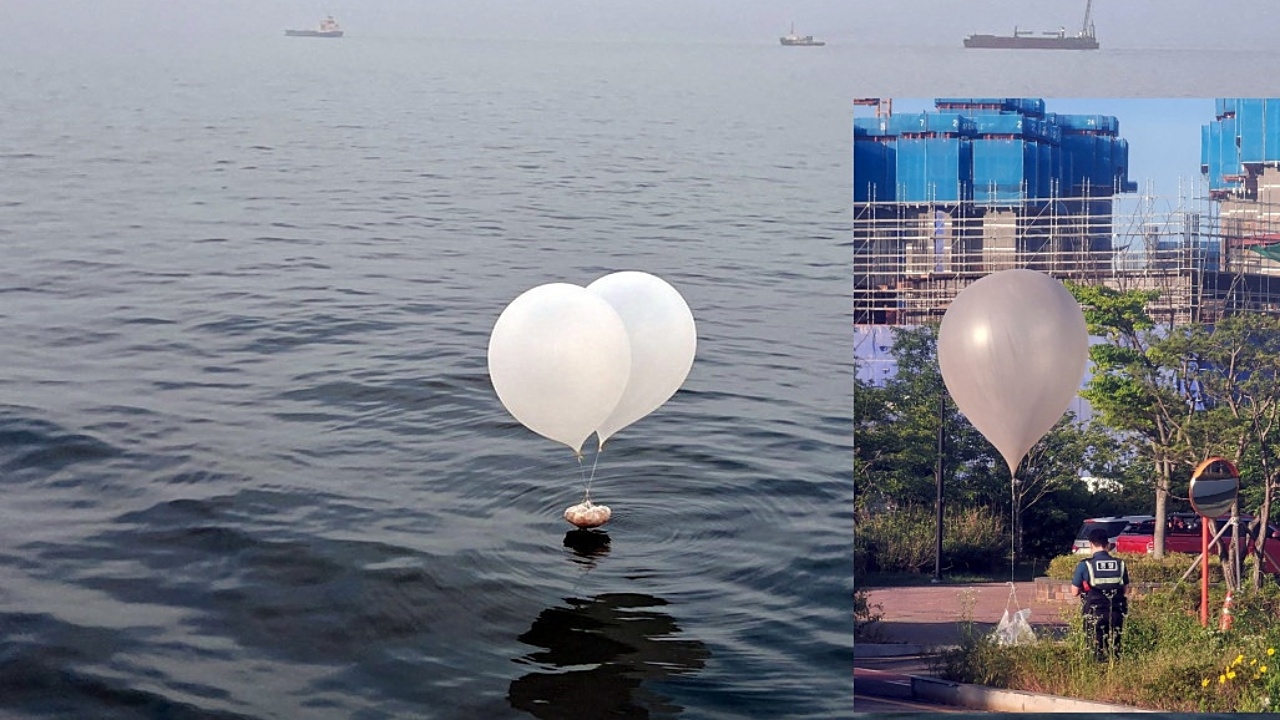 เกาหลีเหนือ ส่ง “บอลลูนขยะ” ชุดใหม่ไปเกาหลีใต้