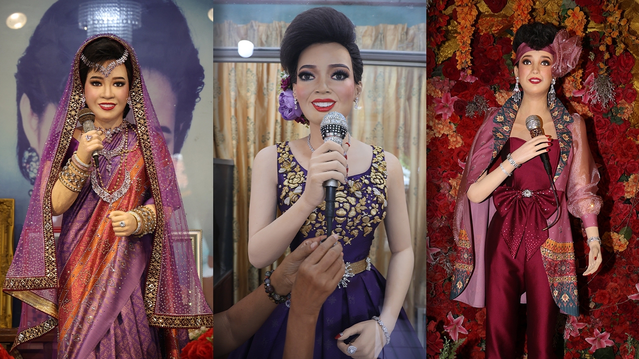 เผยภาพชุดหุ่น พุ่มพวง ดวงจันทร์ ครอบครัวอนุญาตคนนอกร่วมเปลี่ยนครั้งแรก