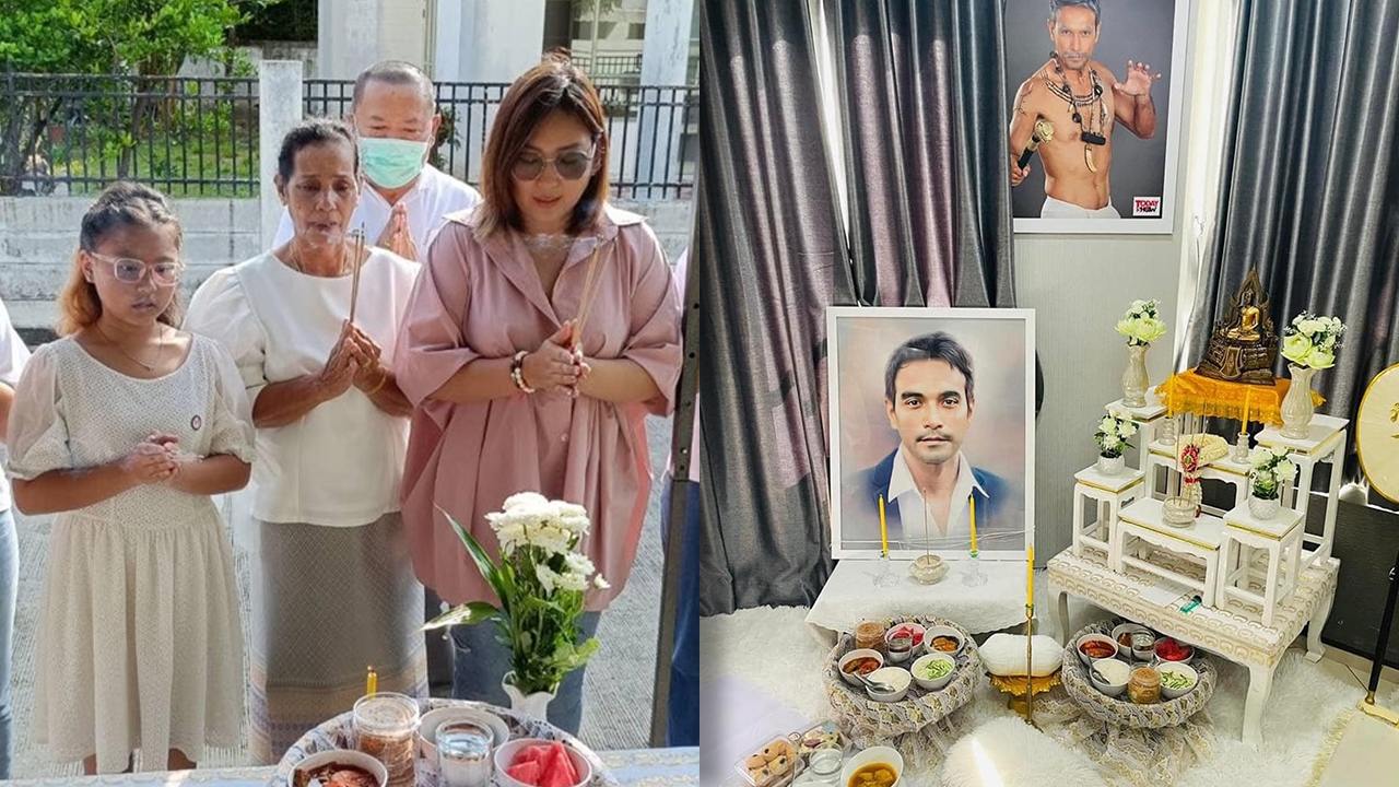 ลูกเมียทำบุญ 100 วันให้ เมฆ วินัย เผยยอดหนี้ที่เหลือ ตั้งใจคืนให้หมดปีนี้