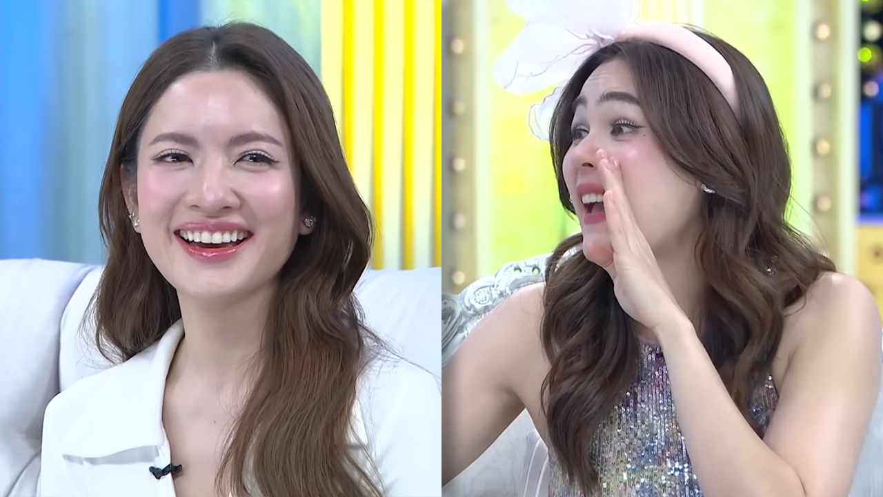 จากปาก แอฟ ทักษอร เมื่อถูก ชมพู่ ตัวแทนหมู่บ้านถามสถานะ นนกุล เรียกแฟนได้ยัง