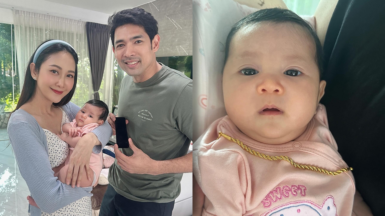สายเปย์ของแท้! อานัส ให้ทองเส้นโต น้องพราวตะวัน ลูกสาว ยุ้ย-ธันน์