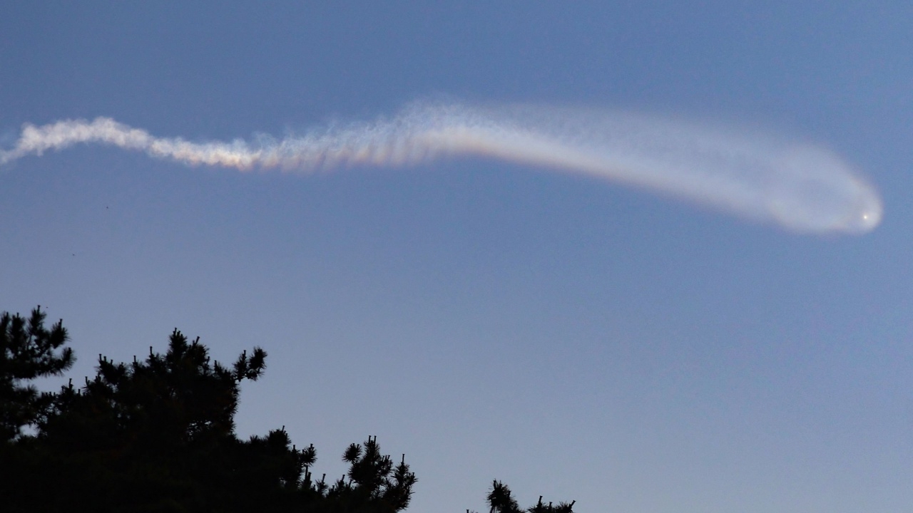 จรวดเกาหลีเหนือระเบิดกลางอากาศ